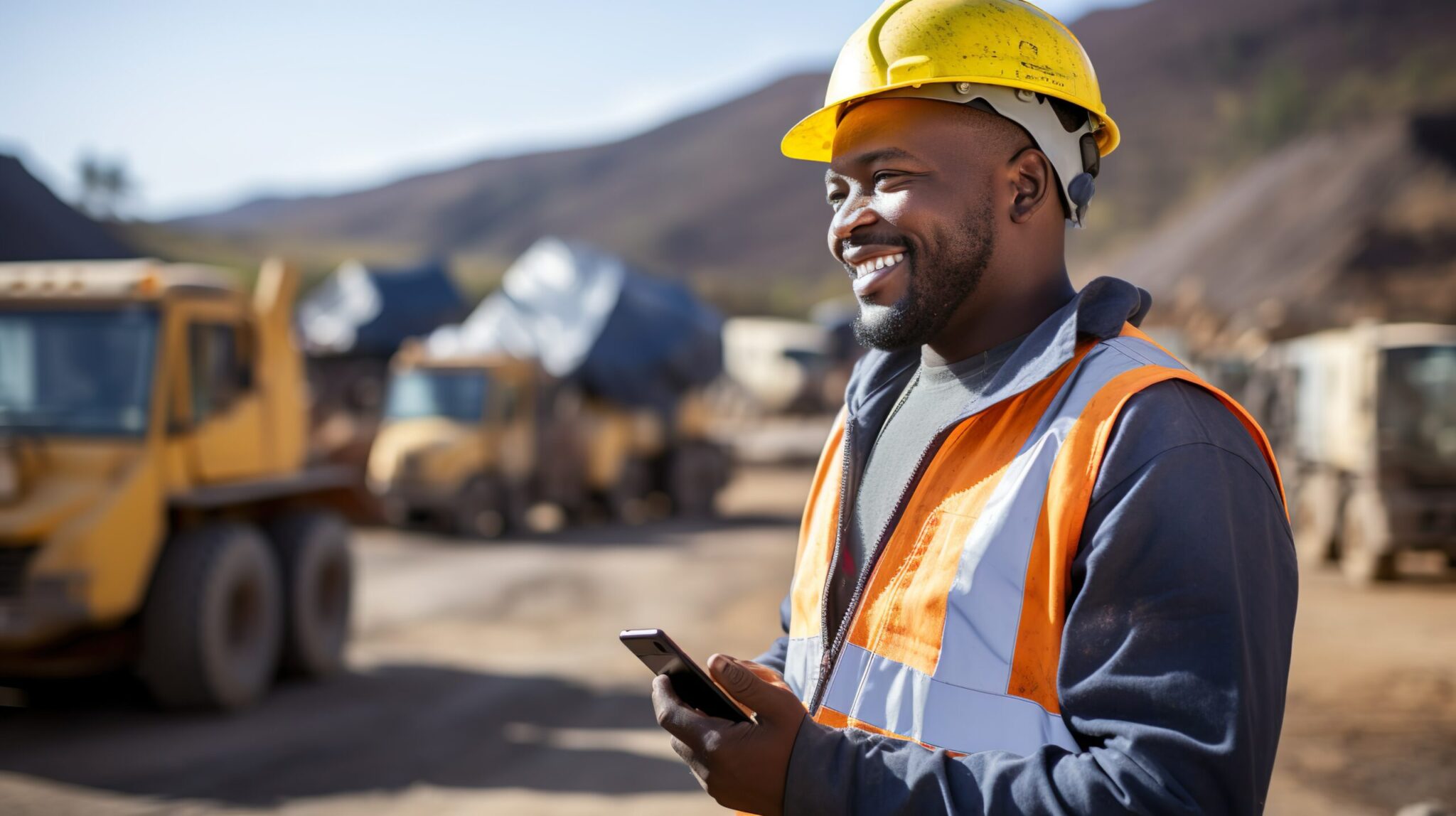 Connected mining operation using private LTE
