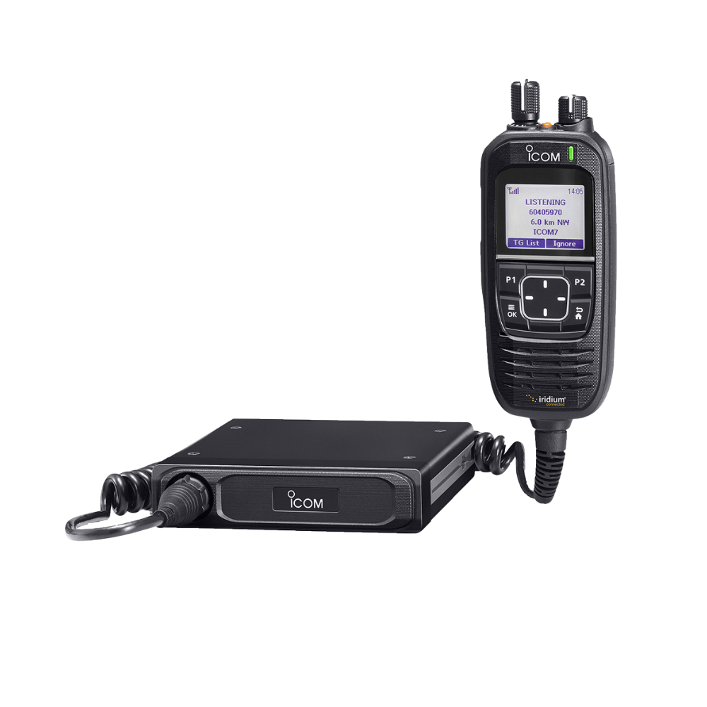 Icom IC-SAT100 and IC-SAT100M satellite radios